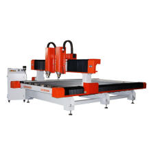 Two Heads Two Spindles Heavy Duty Stone, Marble, Granite CNC Router Machine